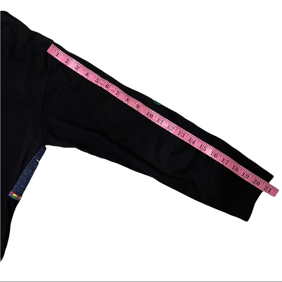 Michael Simon Lite Cardigan Multicolored Dogs 100% Cotton Size Small - Picture 6 of 11